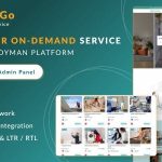 ServiceGo - Multi Vendor On-Demand Service & Handyman Booking Marketplace