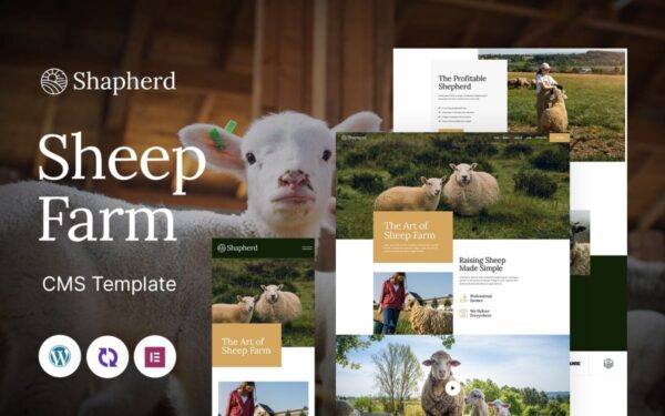Shapherd - Sheep Farm Multipurpose Responsive WordPress Theme - Image 1