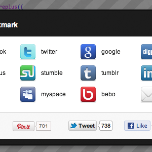 Share+ : The most awesome way to share your site