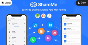 Shareme easy file sharing android app with admob codermarket.png