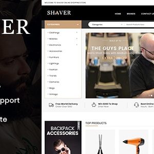 Shaver - Multipurpose OpenCart Theme