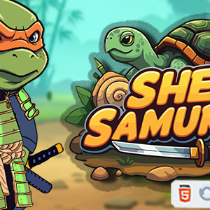 Shell Samurai - Construct 3 Game (HTML5, AdMob, C3P)