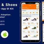 Shoes Store App - Footwear eCommerce Store Flutter Mobile App Ui Kit Template | Android & iOS