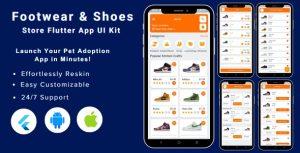 Shoes store app footwear ecommerce store flutter mobile app ui kit template.jpg
