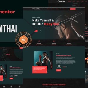 Shomthai - Martial Art Elementor Template Kit