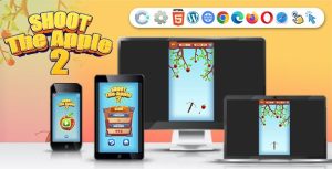Shoot the apple 2 construct c3p html5 fun game gplpixel.jpg