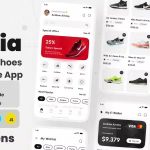 Shopia - Sneakers & Shoes E-Commerce App React Native CLI Ui Kit