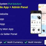 Shopo - Multivendor eCommerce Admin Panel, Website + User, Seller & Deliveryman Flutter App