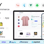 Shopy - Multivendor eCommerce, Food, Grocery, Pharmacy Delivery Flutter App + Admin & Website