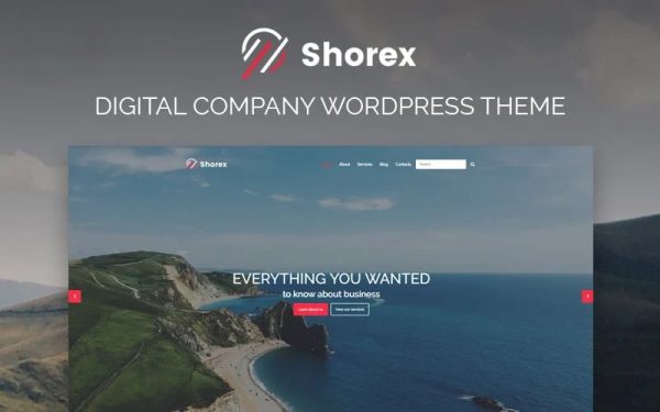 Shorex - Digital Multipurpose Modern WordPress Elementor Theme - Image 1