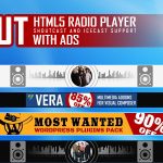 SHOUT HTML Radio Player With Ads v