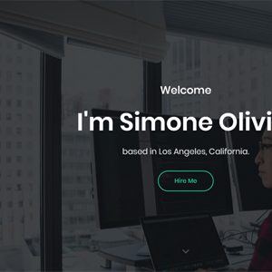 Simone - Personal Portfolio Template