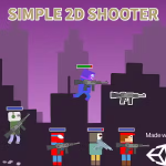Simple 2d Shooter - Unity Game