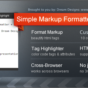 Simple Markup Formatter + Highlight