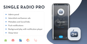 Single radio pro radio app with admin panel codermarket.png