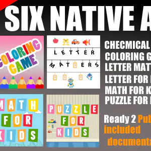 Six native app bundle