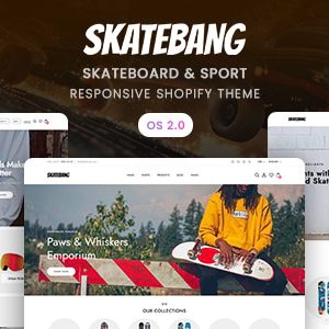 SkateBang - Skateboard & Sport Shopify Theme
