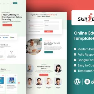 Skill Boost - Online Education Elementor Template Kit