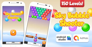 Sky bubble shooter game android studio project with admob ads ready to.png