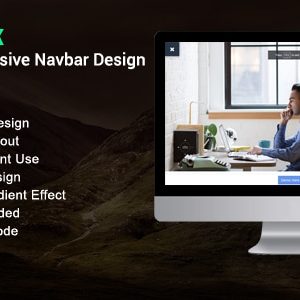 Slick - Responsive Navbar Design