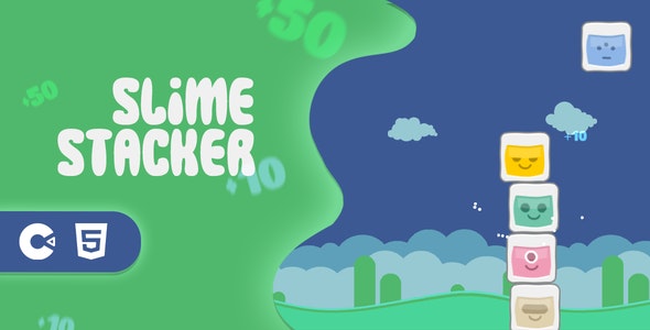 slime-stacker-html5-game-construct-3-gplpixel.jpg Slime Stacker - HTML5 Game - Construct 3 - Image 1