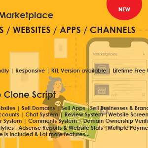 Slippa - Domains,Website ,App & Social Media Marketplace PHP Script