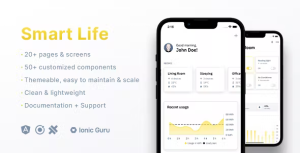 Smart life mobile app template ionic 6 capacitor 3 codermarket.png