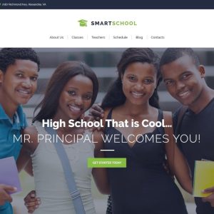 Smart School - High School Education Responsive WordPress Theme