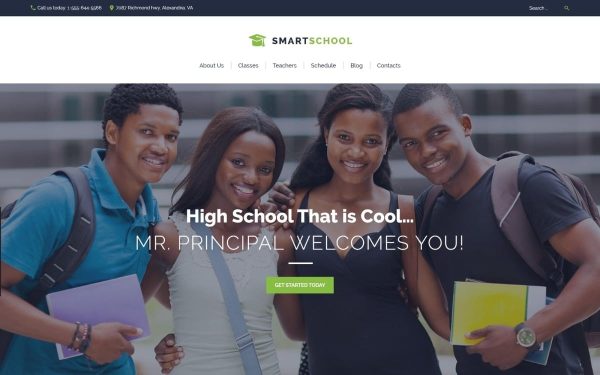 Smart School - High School Education Responsive WordPress Theme - Image 1