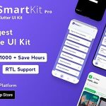 SmartKit Pro – Flutter Biggest UI Kit | Flutter 3.0 UI kit | Ready to Use
