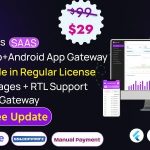 SMS Gateways SAAS - Bulk SMS Application + Flutter Android App