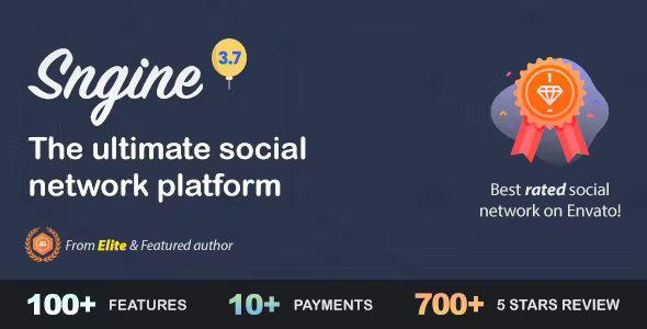 Sngine the ultimate php social network platform codermarket.png