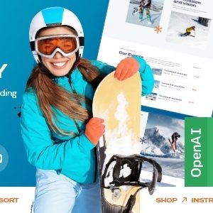 Snowy - Ski Resort & Snowboarding WordPress Theme