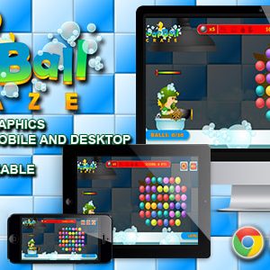 Soap Ball Craze - HTML5 Construct Physic Game