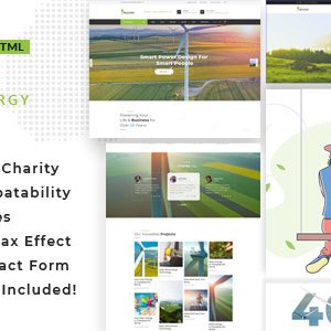 Sobuj - Renewable Energy &Ecology Friendly Industrial Template