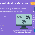 Social Auto Poster WordPress Plugin