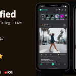 Social media app clone (instagram,facebook,linked in etc) + Node.js socket Chat + Calling + Live