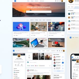 Social - Network & Community Angular 19 Template