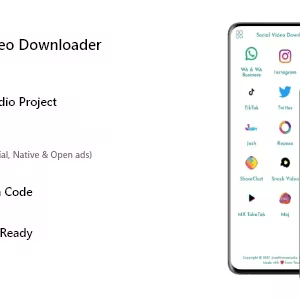 Social Video Downloader - without watermark | FB, INSTA, WA STORY SAVER, CHINGARI and more