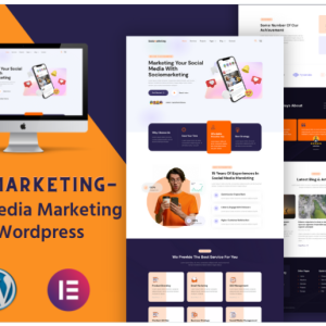 Sociomarketing - Social Media Marketing Agency WordPress Theme