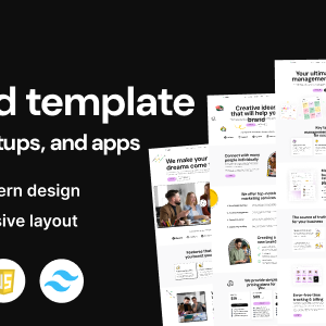 Sofax – Saas Startup Tailwind Template