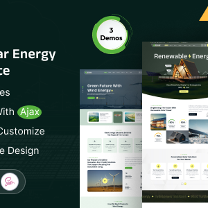 Solak -Ecology & Solar Energy HTML Template