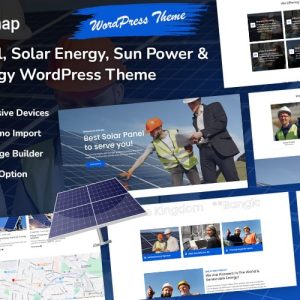 Solarmap - Solar Panel & Solar Energy Elementor Theme
