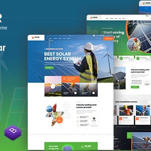 Soliur - Ecology & Solar Energy React Template