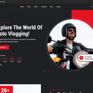 Solotar - Personal Bikers & Hikers WordPress Theme