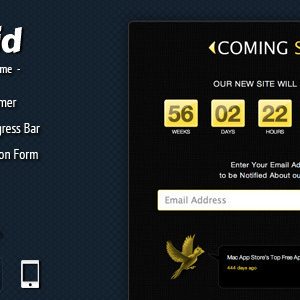 SoonSid - Coming Soon Theme