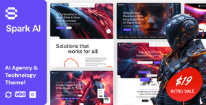 Spark ai ai agency technology wordpress theme gplpixel.png