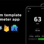 Speedometer and distance - AdMob, In-App Purchase, Android app freemium template