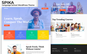 Spika language school and course educational wordpress theme.png