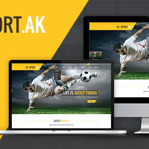 Sport.AK — Soccer Club and Sport HTML Template